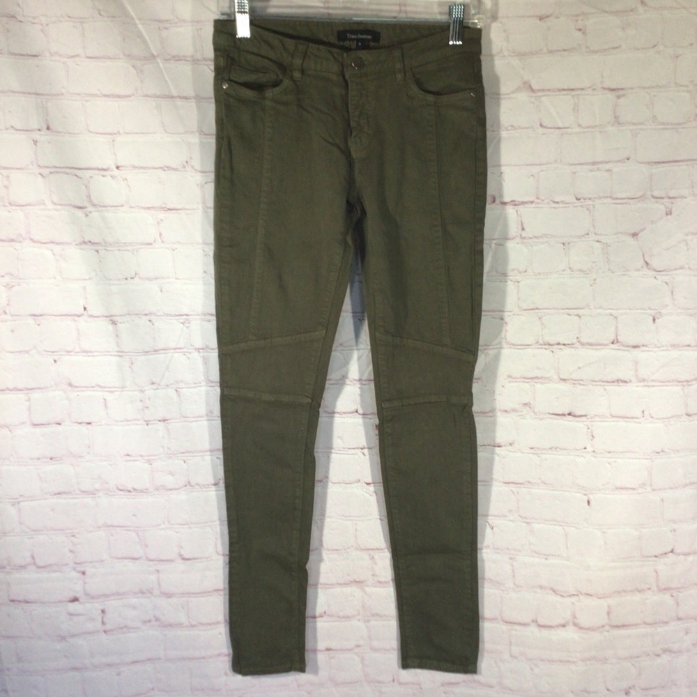 Trendsetter Green Skinny Pants - Size 4